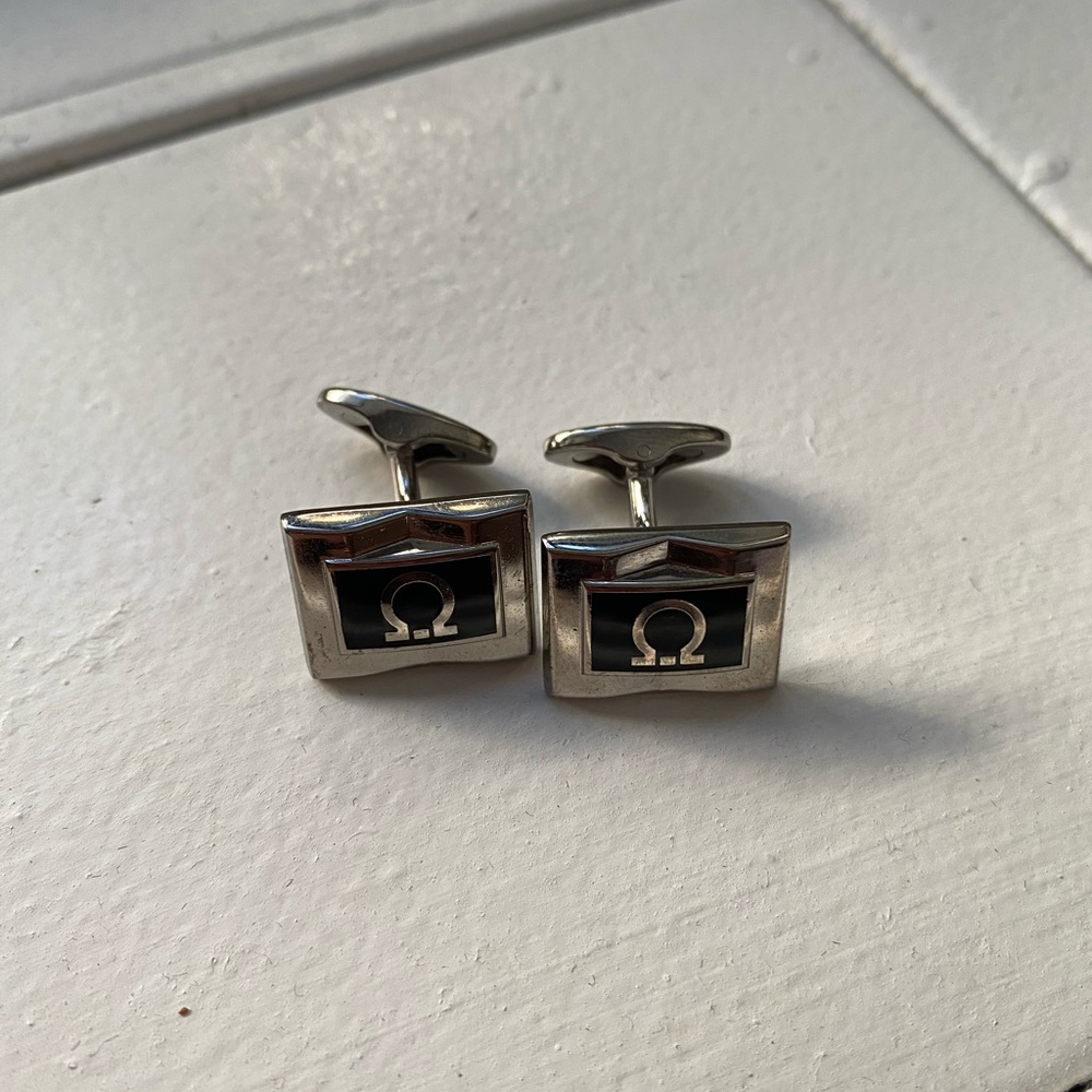 Salvatore Ferragamo Gancini Cufflinks